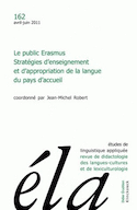 Études de linguistique appliquée, no 162